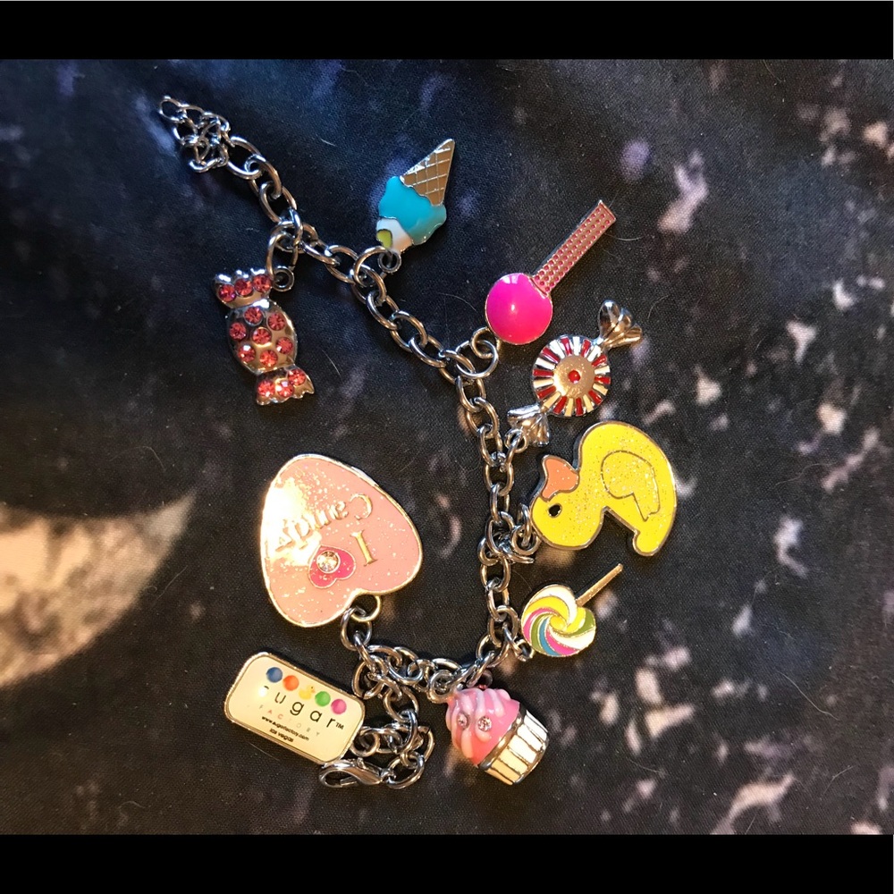 Sugar Factory Candy Charm Bracelet